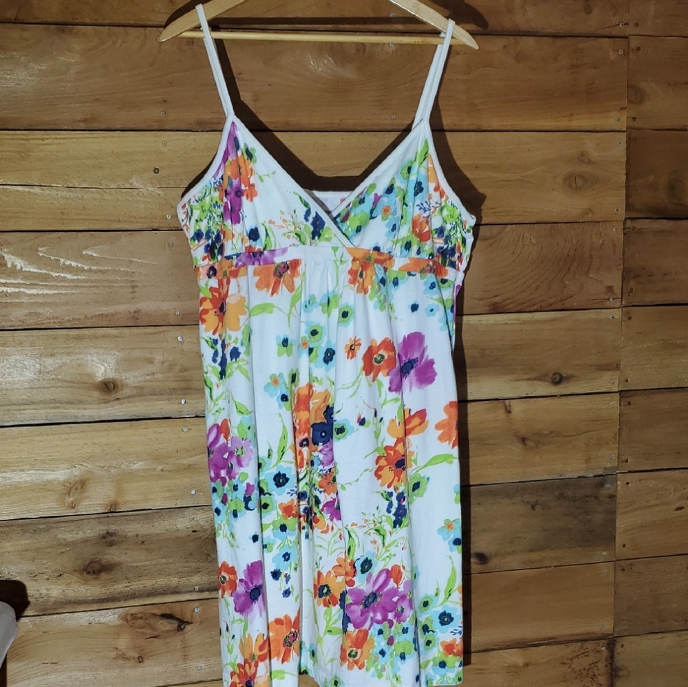 Old Navy Floral Spaghetti Strap Mini Dress